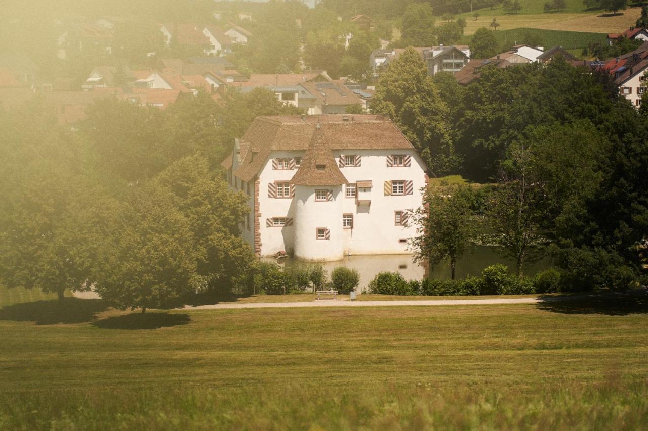 Gaestehaus Am Wasserschloss & Restaurant Wasserschloss Inzlingen Dış mekan fotoğraf